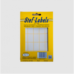 STEF ΕΤΙΚΕΤΤΕΣ ΑΥΤΟΚΟΛΛΗΤΕΣ 019x032mm 25/Φ. ΛΕΥΚΕΣ 40Φ STEF ΕΤΙΚΕΤΤΕΣ ΑΥΤΟΚΟΛΛΗΤΕΣ 019x032mm 25/Φ. ΛΕΥΚΕΣ 40Φ